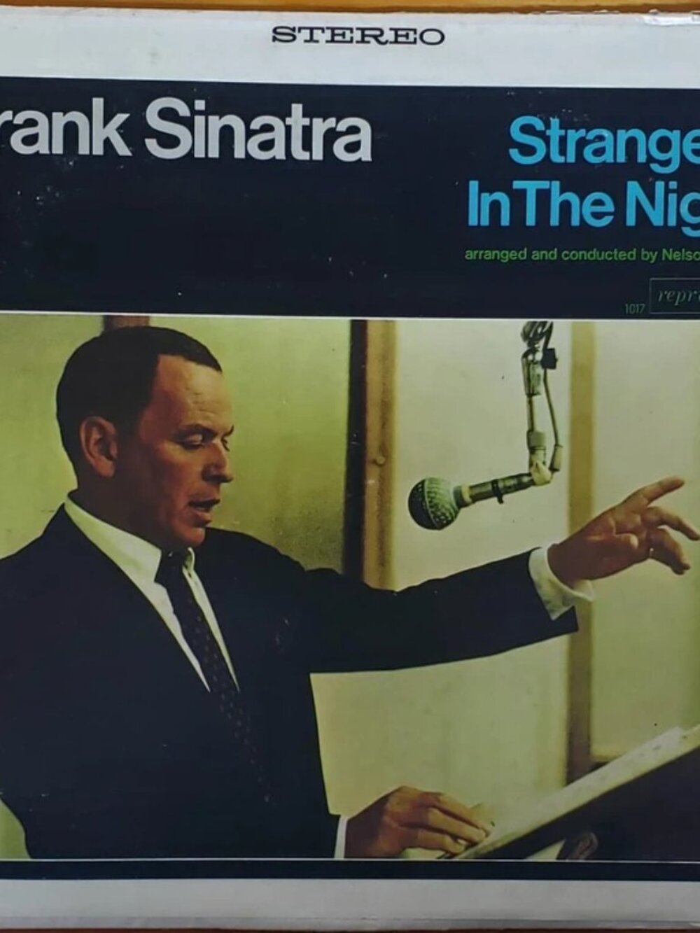 Frank Sinatra Strangers In The Night Stereo w/ Nelson Riddle Vinyl Record